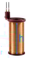 Hauteur de la bobine