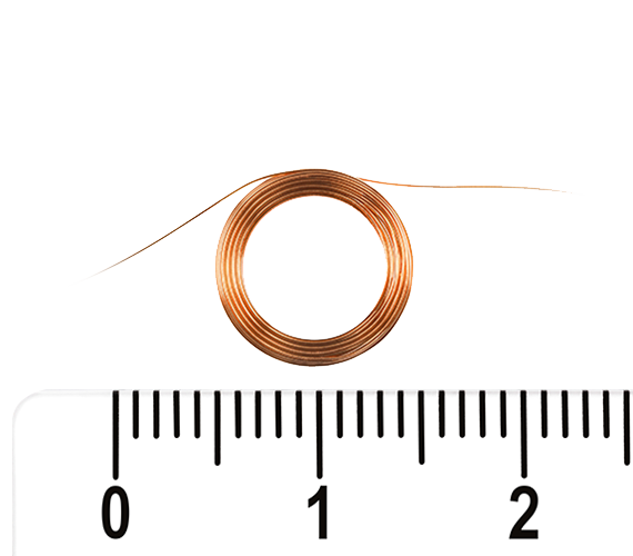 Micro bobine (self à air)