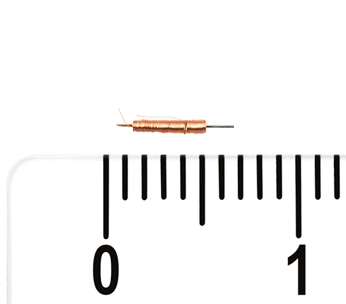 Micro bobine (noyau magnetique)