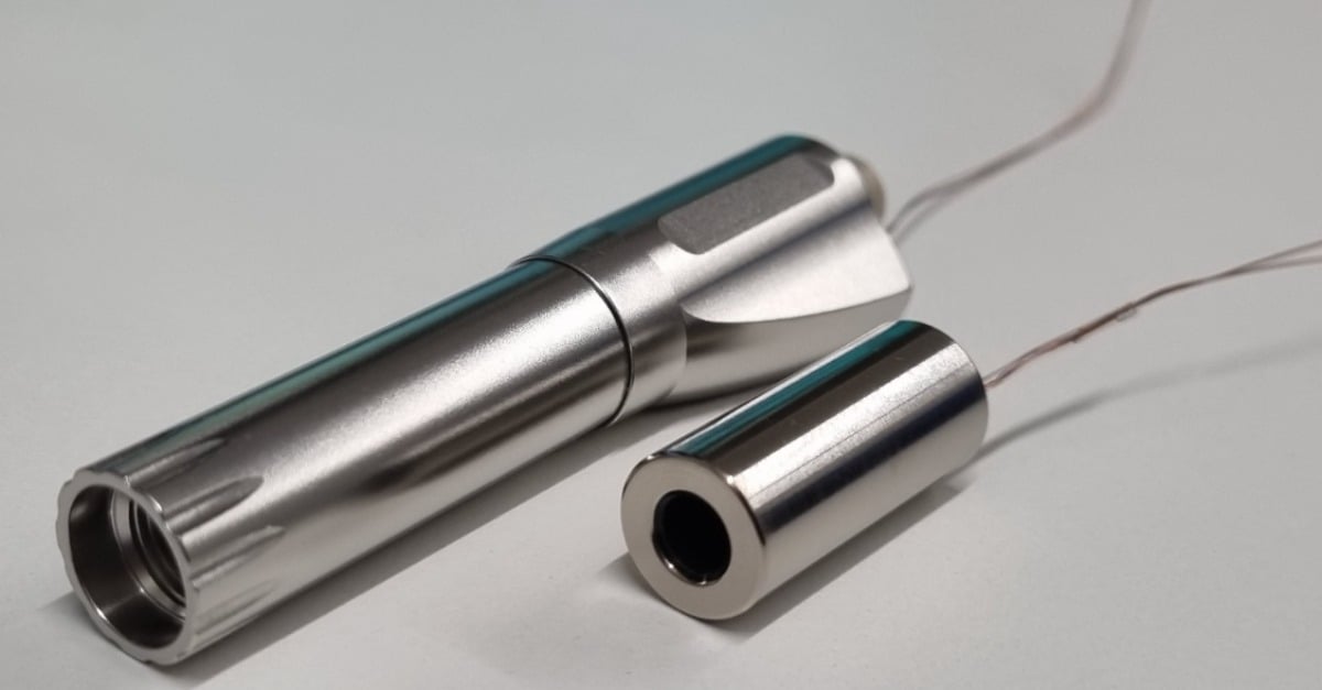 Bobine de plaie produite par KUK Group, qui est coulée dans le boîtier, pour le fabricant de technologie médicale Bürki inno med.
