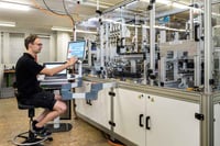 Assemblage automatisation sur mesure pour la production de bobines spécifiques